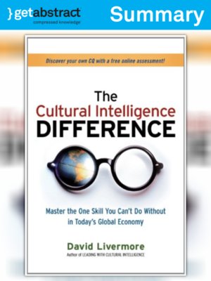 cover image of The Cultural Intelligence Difference (Summary)